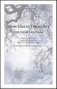 How Great Thou Art SATB choral sheet music cover